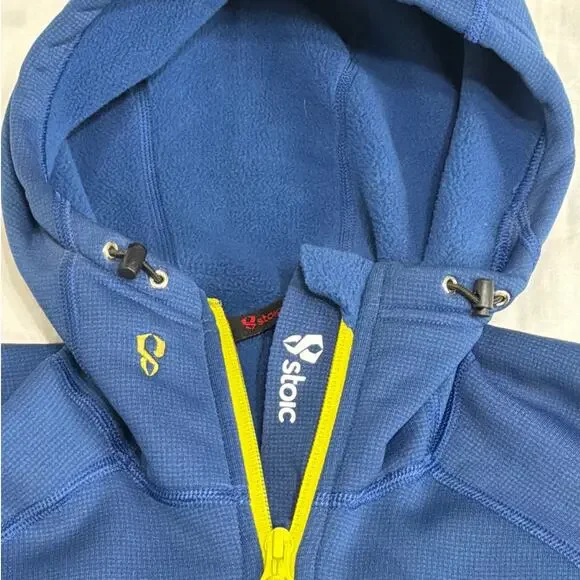 Stoic Welder Hi Softshell Jacket Men's Large Blue